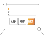 支持ASP、PHP、Asp.Net等多種語言開發(fā)